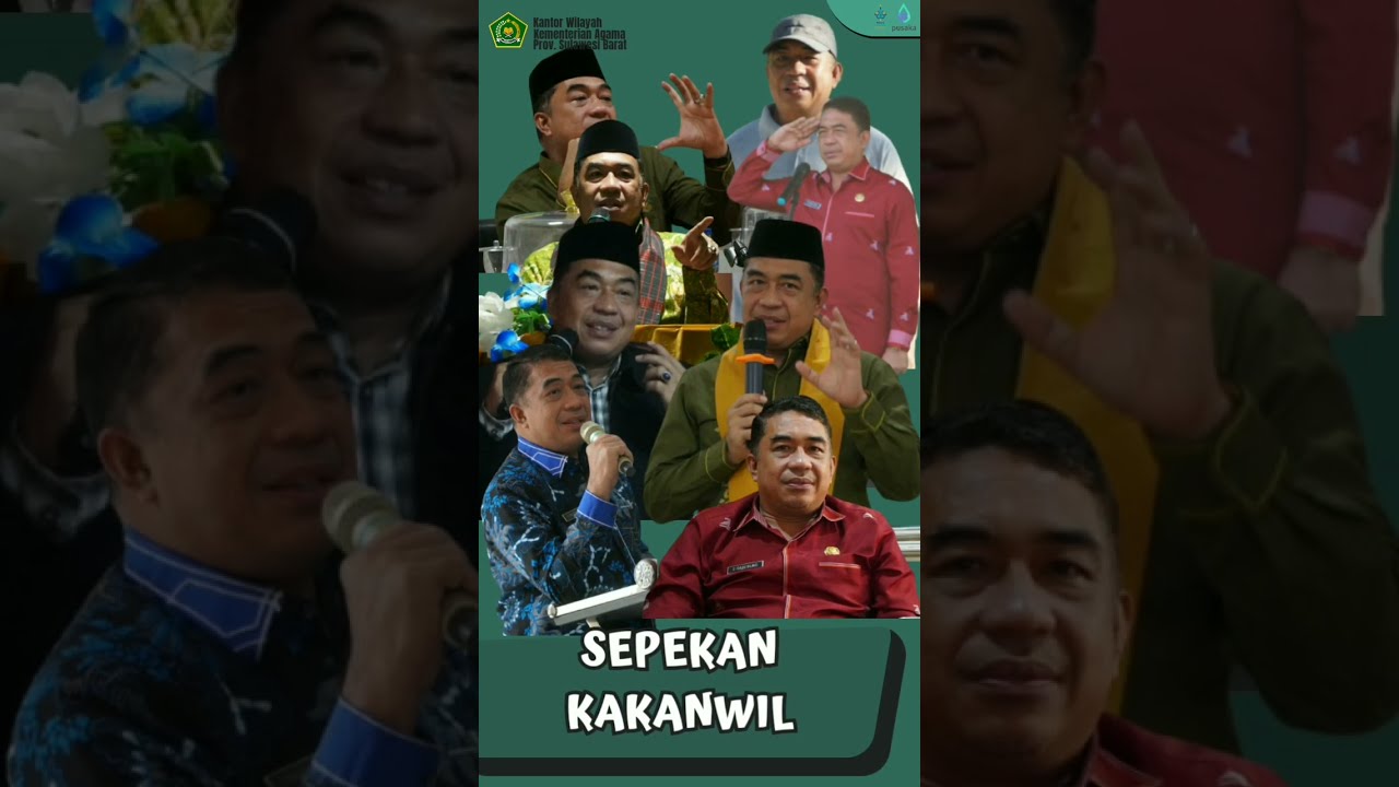 Rangkaian kegiatan Kakanwil sepekan (19 - 25 Juni 2023)