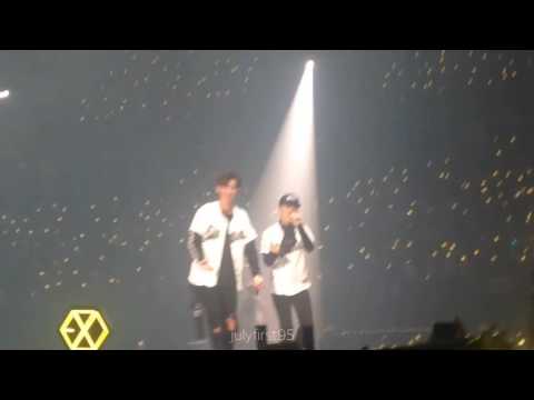 160911 [The EXOrDIUM in BKK Day 2] Chansoo moment - Lucky one