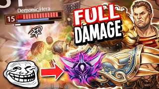 Can Full Damage Hercules CARRY ME TO MASTERS RANKED CONQUEST IN SMITE?