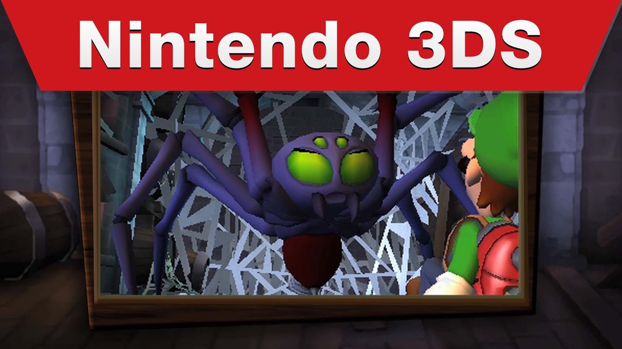 Luigi’s Mansion’s 3DS Trailer Scares… Nobody