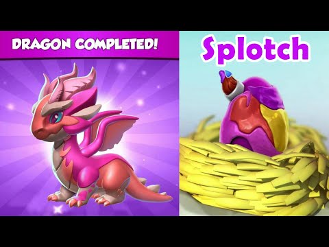 SWEET DRAGON UNLOCKED! Splotch Dragon Hatching + Win 2500 GEMS?! - DML #1363