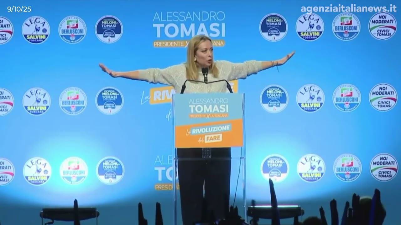 GIORGIA MELONI SUGLI SCIOPERI ANNUNCIATI DA LANDINI: "CONVOCATI PER FARE POLITICA"