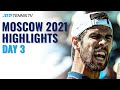 Khachanov Starts Campaign; Cilic Battles Paul, Millman vs Marchenko | Moscow 2021 Day 3 Highlights