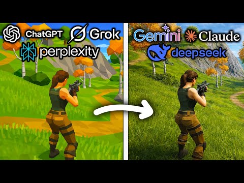 6 AIs WORK TOGETHER to Make Fortnite From Scratch