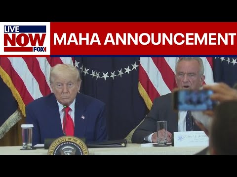 Video | Pres. Trump, RFK Jr. make 'MAHA' announcement | LiveNOW from FOX
