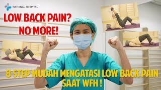 Download lagu GOOD BYE LOW BACK PAIN! 8 EASY STEPS TO TREAT LOW BACK PAIN! mp3