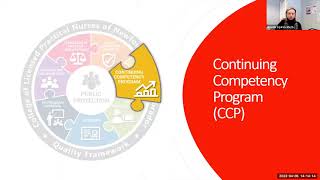 Revised Continuing Competency Program (CCP)  2023