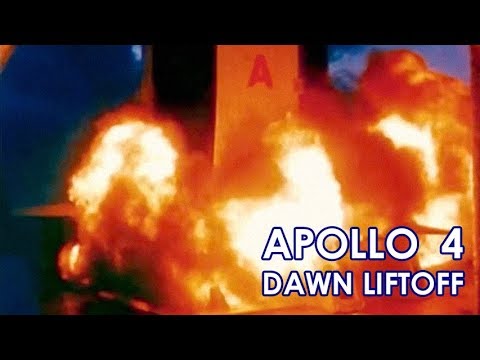APOLLO 4 - Dawn Liftoff (1967/10/09)