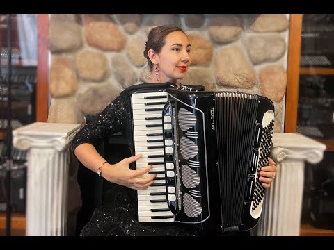 4395 - Black Galanti Piano Accordion LMMH 41 120 $799