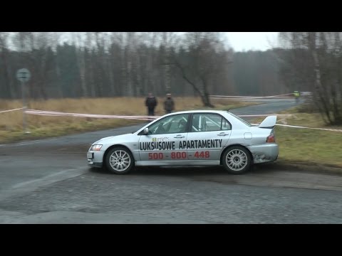 Noworoczny Rallysprint AZT 2015 - Michał Wieromiejczyk Marat Archinov Mitsubishi Lancer by OesRecord