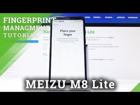 How to Add Fingerprint on MEIZU M8 Lite - Set Up PIN or Password