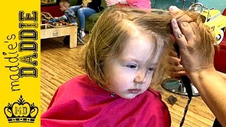 Pigtails and Crewcuts | Little Girl Gets Bob Style HairCut