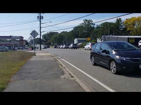 Oak street in Brockton Ma near Mall.
