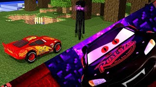 Cars 3 Minecraft 💀 McQueen Vs Enderman (McQueen Vampiro)