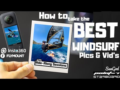 How to get the BEST windsurf pictures & videos! #insta360 #flymount