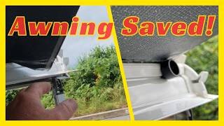 We Thought Our Awning Was Ruined… Until This £10 Fix Saved It!