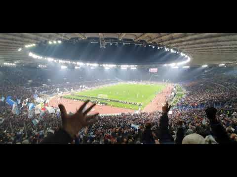 Lazio 2 Inter 1 - esultanza fine partita