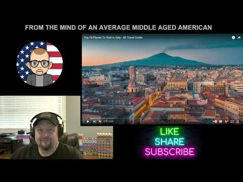 AMAA - Italy - Top 10 Places to Visit - Reaction by Average Middle Aged American - Travel Guide