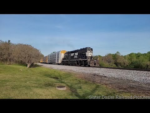 NS E08 with NS 6086 LHF in the afternoon at Taylors, SC: 4/20/22