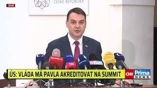 Macinka: Je to pokus o ústavní puč. Lidé kolem Pavla chtějí násilně změnit pořádky v Česku