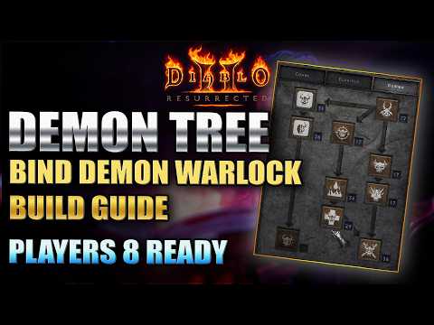 DEMON Build Guide Warlock | Bind Demon | Blood Boil | P8 | Lister is OP | Diablo 2 Resurrected RoTW