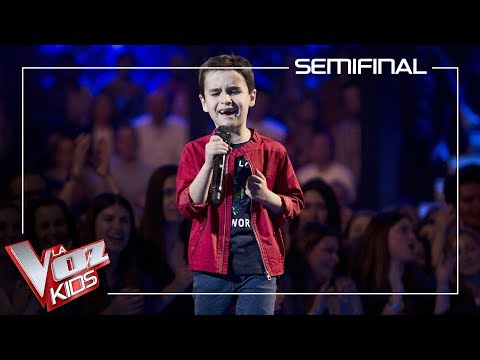 Daniel García - El mundo | Semi final | The Voice Kids Antena 3 2019