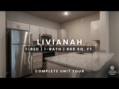 Coryell Commons Heights Livianah Apartment Home Tour