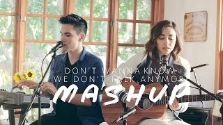 Don't Wanna Know/We Don't Talk Anymore MASHUP - Sam Tsui & Alex G