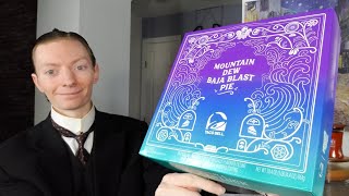 Taco Bell's NEW Baja Blast Pie Review!
