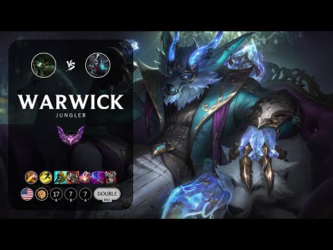 Warwick Jungle vs Ekko - NA Master Patch 13.6