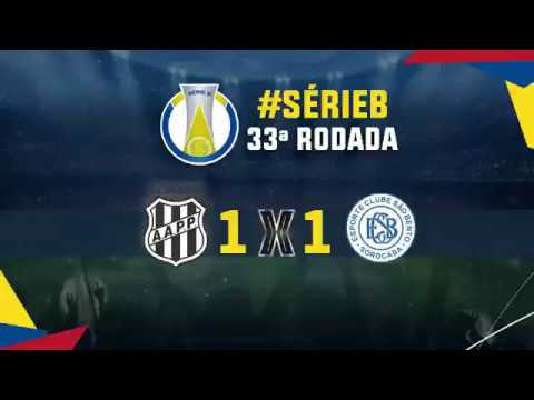 Gols de Ponte Preta 1 x 1 São Bento, Campeonato Brasileiro Série B