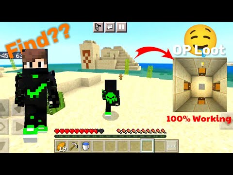 Uv4Gaming - How to find desert temple in minecraft | Minecraft tips and tricks in Hindi #minecraftguide