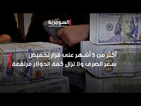 شاهد بالفيديو.. أكثر من 5 أشهر على قرار تخفيض سعر الصرف ولا تزال كفة الدولار مرتفعة‎