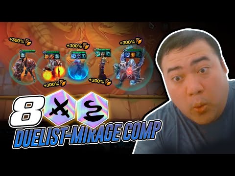 8 Duelist's Dexterity Mirage Comp Gives My Board 300% Attack Speed