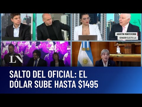 Salto del dólar oficial: la divisa sube hasta $1495 en la apertura del día