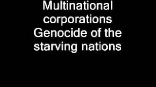 Napalm Death Multinational Corporations with lyrics