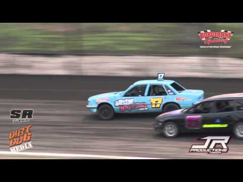 2015 SRA Sprintcar Series Rd 4 - Standard Saloons Heat 2