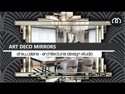 Art Deco Mirrors - Stylish Deco Mirrors From The Roaring 20's #shorts