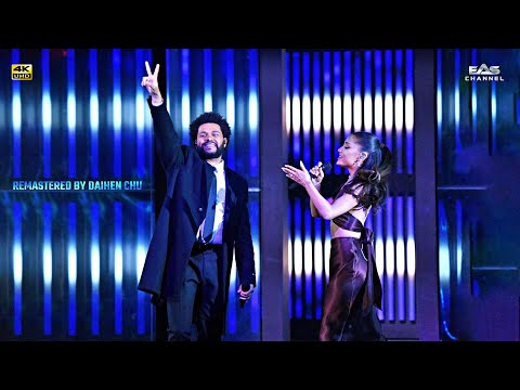 [Remastered 4K • 60fps]  Save Your Tears - The Weeknd & Ariana Grande – iHeart Radio Music Awards 21