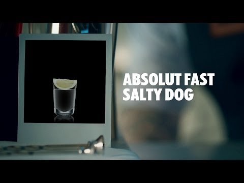 ABSOLUT FAST SALTY DOG DRINK RECIPE - HOW TO MIX
