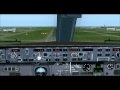 FS2004 - Ryanair cockpit landing at London ...