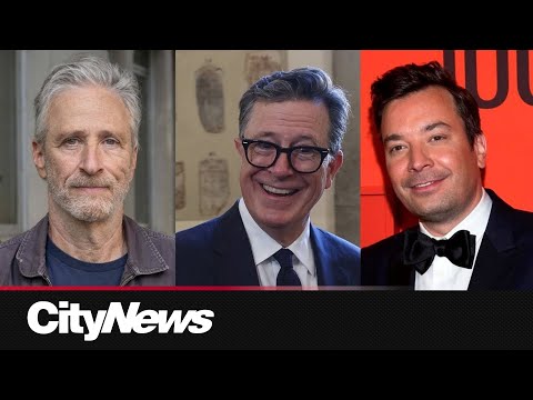 Stewart, Colbert and Fallon show support for Jimmy Kimmel