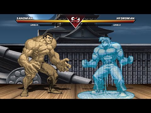 HYDROMAN vs SANDMAN - The Greatest Fight of All Time !!