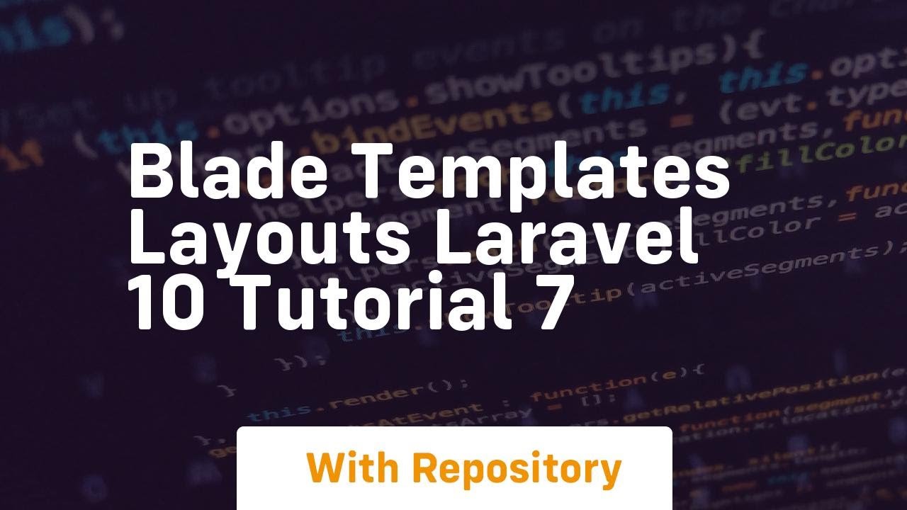 Blade templates layouts laravel 10 tutorial 7