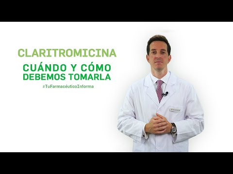 Clarithromycin: When and How to Take It. Your Pharmacist Informs