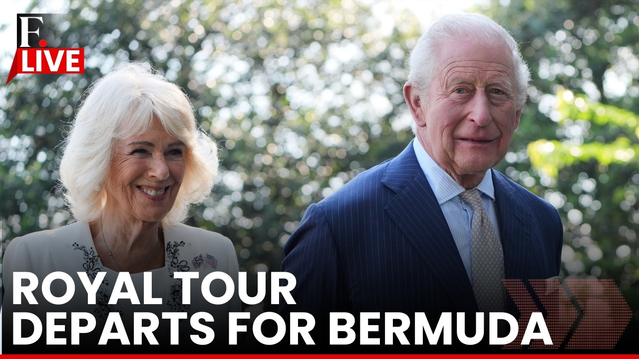 LIVE: King Charles III and Queen Camilla Departs U.S. for Bermuda | King Charles III State Visit