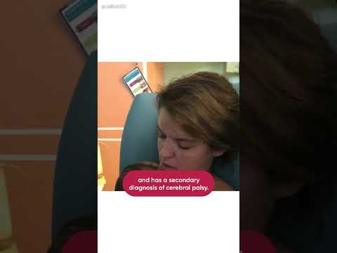 Raelynn was diagnosed with HIE and cerebral palsy