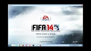 FIFA 14 stopped working problem Fixing method [No downloads needed]