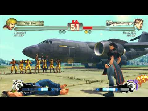 SSF4 AE: r boogie1 (Ken) VS GoroX 360 (Chun-Li)