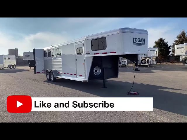 Preview image of 2022 Logan Coach Bullseye 4 Horse Gooseneck youtube video
